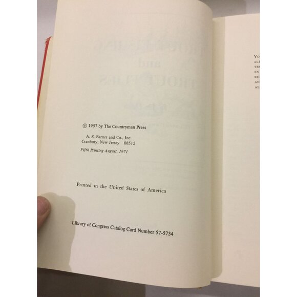 Trout Fishing & Trout Flies book by Jim Quick - Picture 4 of 8